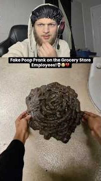Fake Poop Prank GONE WRONG!! 😂 #funny #shorts