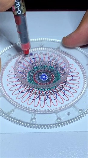 I tried drawing a Spirograph for 24 hours straight. #youtube #shorts