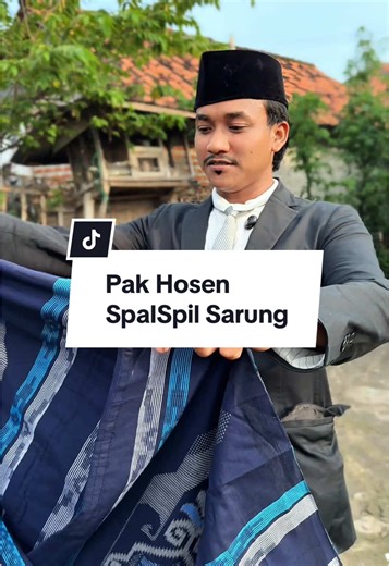 Kalau mau cari dan beli sarung seperti pak hosen ke sini ya @TOKO MAJELIS PASURUAN 🤩 Sarung apa aja ada , Donggala A1 , BHs , Lamiri , Goyor dll , Lengkap 🫡 buruan checkOut , Sarung Original A1 🔥 #fyp #fypシ゚ #madura #tiktokmadura #bastianstellongor