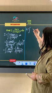 41K views · 785 reactions | #mathematics #reelsinstagram #maths #fbreels #conceptsbyij #calculuswithij #mathstudents #mathtutor #class12maths #integration #calculus #integrals #derivatives #cbseboards2026 | Concepts by Indervir Jolly | Facebook