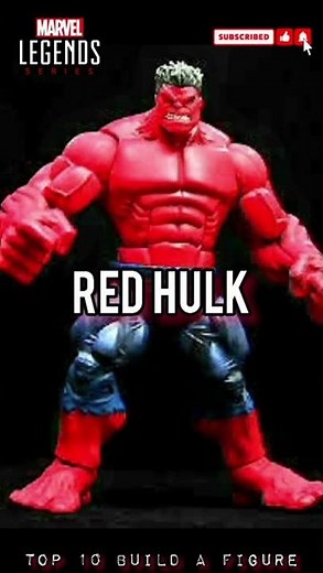 TOP 10 MARVEL LEGENDS ( BAF ) BUILD A FIGURE