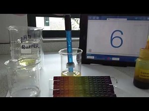 Comparing a pH meter with Universal Indicator solution C0145