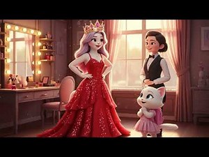 Cute Kitten Learns Makeup From Mom For The First Time In Her Life