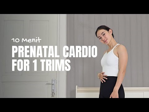10 Menit Best Cardio untuk Trimester 1 | Aman untuk Ibu Hamil | 10 Minute Prenatal Cardio