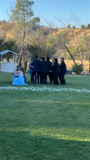 This is a new one for us #FlyingBride #lunalavenderfarms #weddingvenue | Luna Lavender Farms