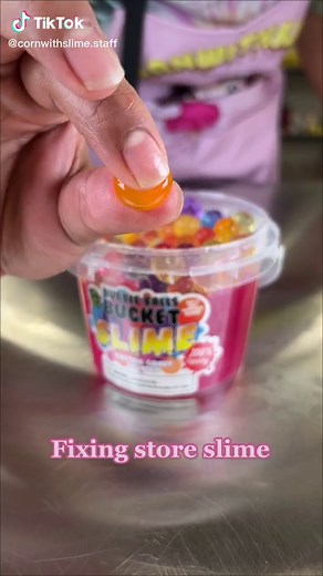 Fixing Store Slime with Orbeez | Cornwithslime Shop Slimes