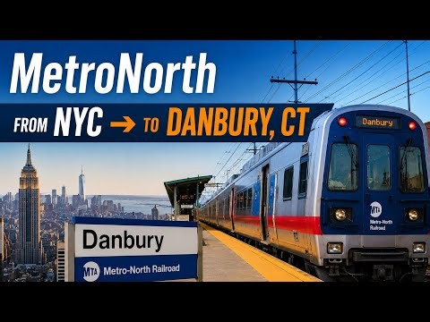 MetroNorth Train Ride to Danbury CT
