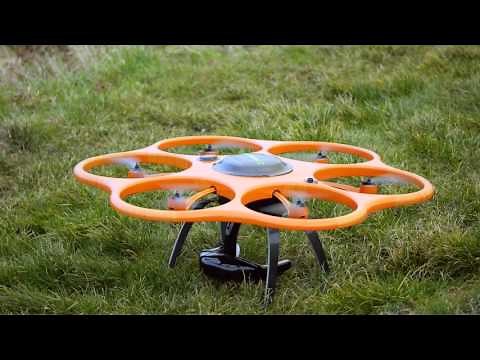 UAV flight training with Aibot X6 industrial drone