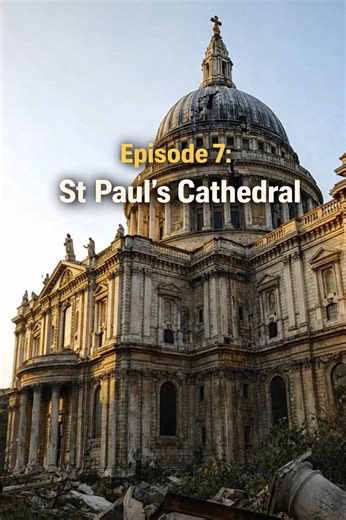 Exploring St Paul's Cathedral in 2036 Time Travel