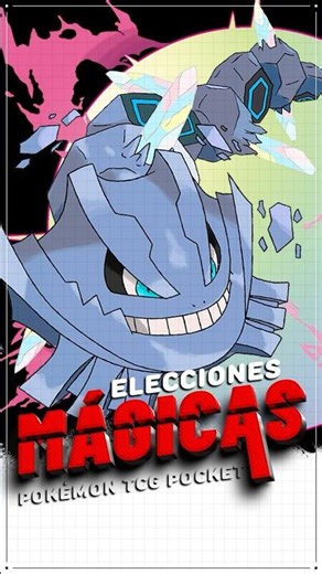 Mega Steelix Full Art in Magic Choice? 😱🪨 Pokémon TCG Pocket