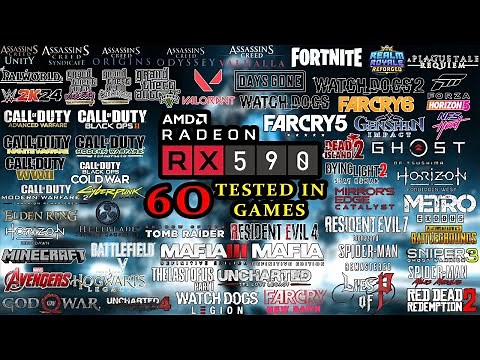 RX 590 8gb Tested in 60 Games in 2024