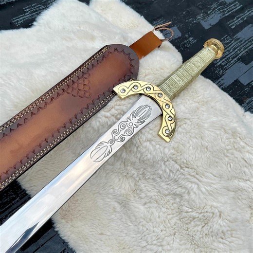 Clash of the Titans Perseus Sword | Divine Temper High Carbon Steel Cosplay Display Sword - Etsy