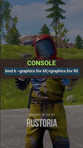 How to zoom in and out in Rust using a bind