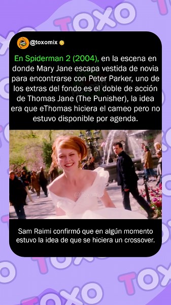 Spider-Man 2 (2004) #curiosidades