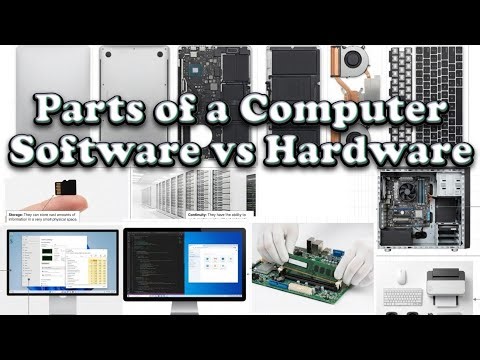 Computer System Parts - Types of Hardware & Software • IT Lec 2 | مكونات الكمبيوتر