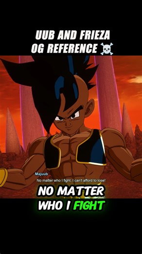 Super Uub And Frieza Og Reference 🤯 #crashout #uub #sparkingzero #dragonballz #dbz