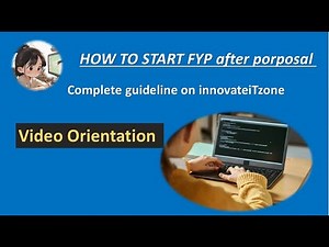Final Year Project Orientation | complete guideline: ‪@InnovateiTzoneofficial‬