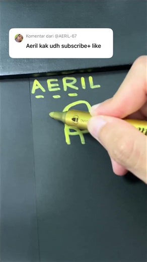 Desain logo AERIL | komen nama kamu #logo #logodesign #logonama #namechallenge