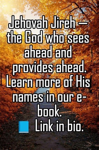 Jehovah Jireh — God Will Provide 🙌 #christianshorts #bibleverses #jesus