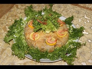 Pastilla aux fruits de mer --- (بسطيلة بفواكه البحر (الحوت