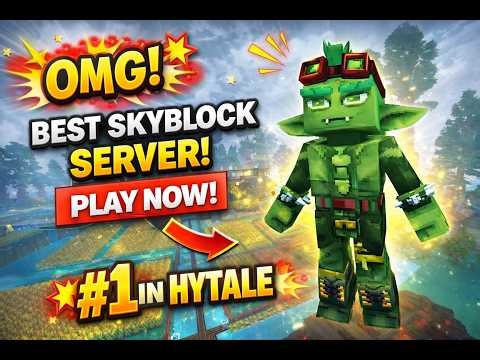 #1 SkyBlock Server in Hytale #hytale #skyblock
