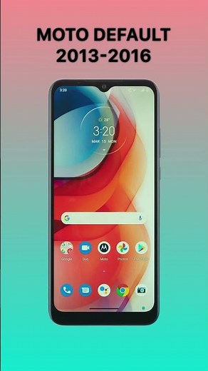 Motorola Moto Notification Evolution#motorola #notification #evolution