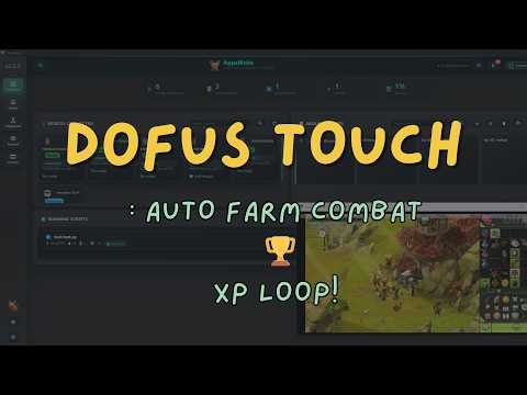 DOFUS TOUCH: 100% AFK TROLL FARMING TO LVL 200! (Safe & Human-Like) using Appsmobs