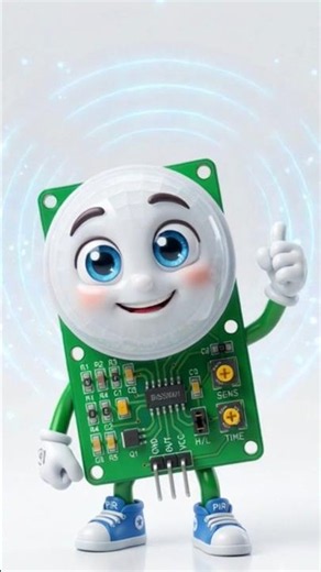 PIR Sensor ⚡ Motion detected, automation activated!#pirsensor #motionsensor #aurdino #robotics #tech