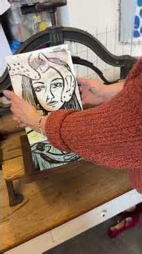Linocut printing