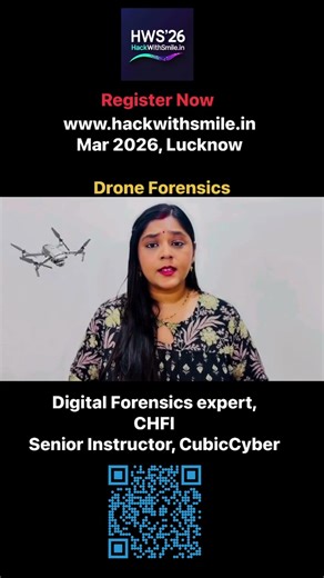 HWS26-Drone Forensics-Shivani #forensics #drone #ctfcompetition #chfi
