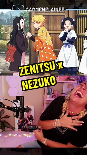 she did him SO dirty😭😭 | Demon Slayer Full Episode Reaction on yt!! #demonslayer #kimetsunoyaiba #demonslayermanga #demonslayerreact #zenitsu #anime #animereaction #nezuko