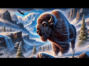 🐂 Mighty Bison & Their Wild Grassland Adventures! 🌾 | Fun Animals for Kids!