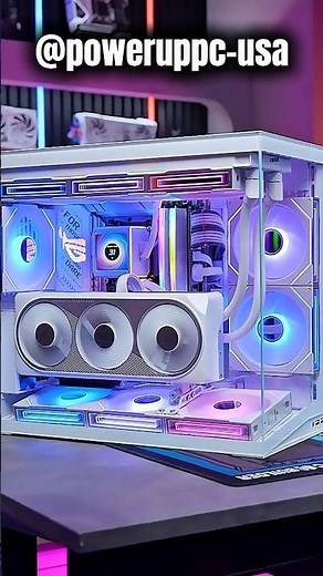 White Aesthetic Gaming Room 2026 | Ultimate PC Showcase #pcbuild #gamingpc #pc #ryzen #pcsetup