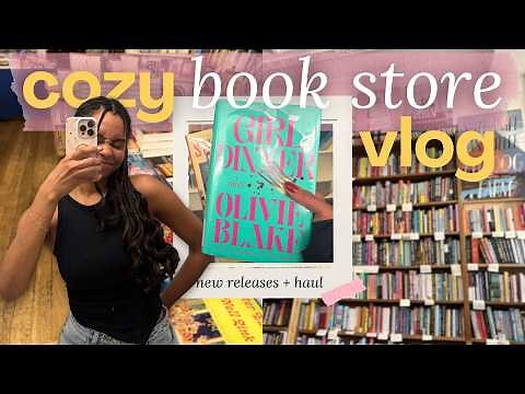 *cozy* bookstore vlog 🧸📘✨ spend the day book shopping at barnes & noble with me + book haul!