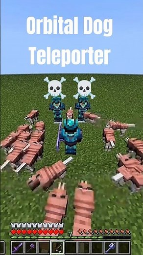 Orbital Dog Teleporter Machine Minecraft