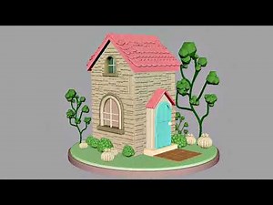 Stylized 3D House Modeling in Maya | Full Breakdown | 3DBaaz