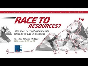 Race to resources? Canada's new critical minerals strategy and its implications