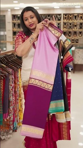 Mysore Crepe Silk Sarees | Prashanti | Vizag