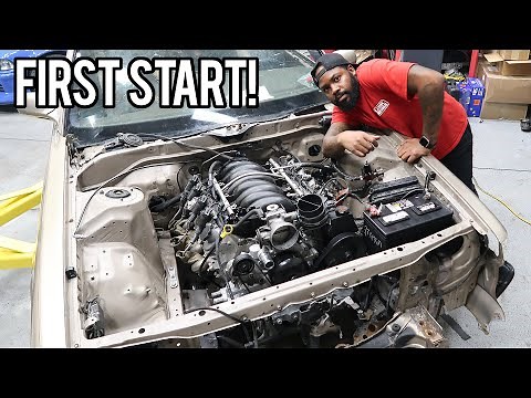 V8 Cressida First Start! (Navo's LS Build)