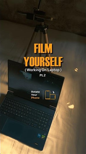 FILM YOURSELF : Working on Laptop pt.2 #shorts #filmmaking #filmyourself #cinematic