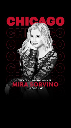 1.3K views | Academy Award winner Mira Sorvino (Romy and Michele’s High School Reunion, Mighty Aphrodite) is Roxie Hart thru Nov 2 only! | Chicago The Musical | Facebook