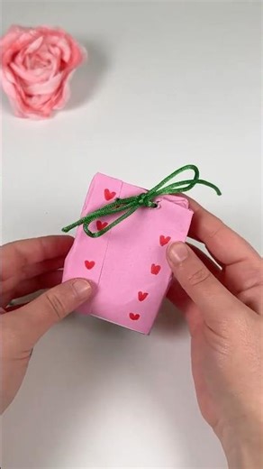 Turn a soap box into a cute handmade gift bag in minutes!#shorts #lifehacks