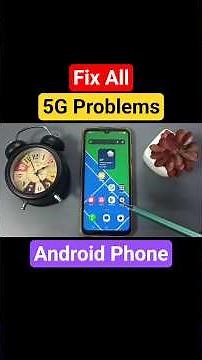 Android Phone | Fix all 5G Problems Like No Signal, Slow Speed & Not Showing | 2026