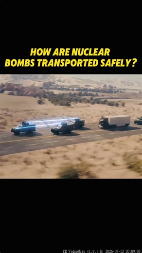 How are nuclear bombs transported safely?#science #knowledge #tiktok #foryou