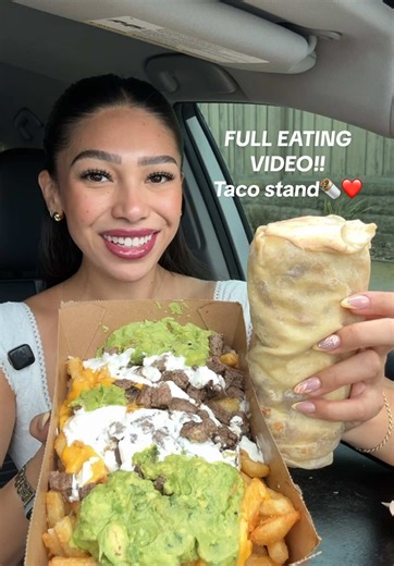 Taco Stand Mukbang: Full Eating Video!