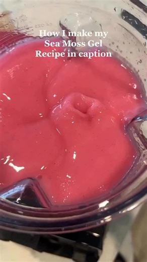 Meelah_Moss_Seamoss on Instagram: "Easy Sea Moss gel recipe For dried sea moss… link is in our bio 8oz of dried seamoss will yield about 192 oz of Sea Moss gel. This will last you months. 1. Soak dried sea moss in filtered or spring water for at least 24 hours 2. Squeeze and add limes to the water it helps with taste 3. After your soak is done the next day strain the sea moss and wash it really well 4. Add it to your blender with your favorite fruits for added flavor and fill with natural spring