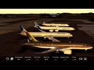 Infinite Flight Boeing 787-10. Multiplayer. Caribbean. TNCM- TFFR.Evening flight