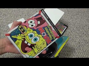 The SpongeBob SquarePants Movie 4K Ultra HD + Blu-Ray + Digital Code Unboxing