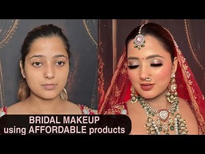 Affordable Indian Bridal Makeup Tutorial – Drugstore Only!