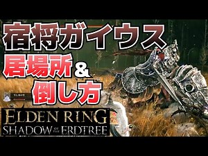 宿将ガイウスの場所は？行き方＆倒し方【ELDEN RING SHADOW OF THE ERDTREE(DLC影の地)攻略】